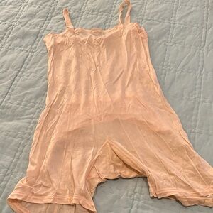Women's vintage peach chemise